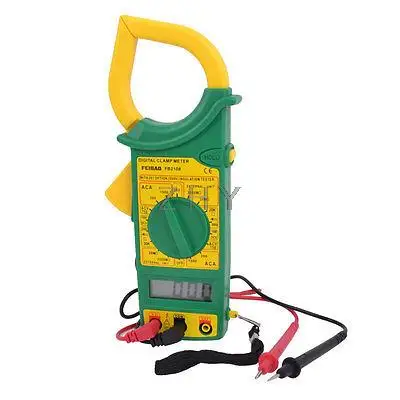 

AC 750V Voltage Measuring Tool FB2108 Clamp Meter Multitester +Test Probe Leads