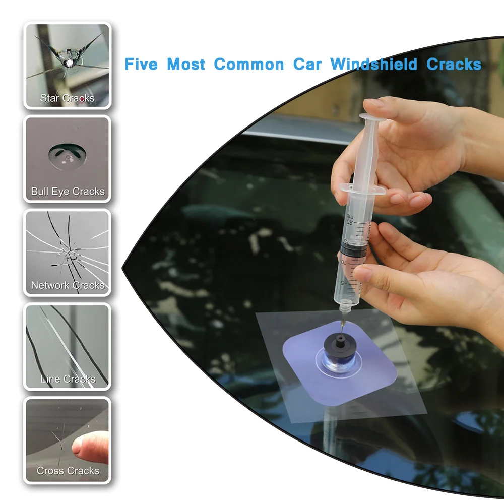 PDR Инструменты для ремонта лобового стекла автомобиля инструменты для восстановления трещины ветрового стекла Вакуумный Набор для ремонта давления уход за автомобилем