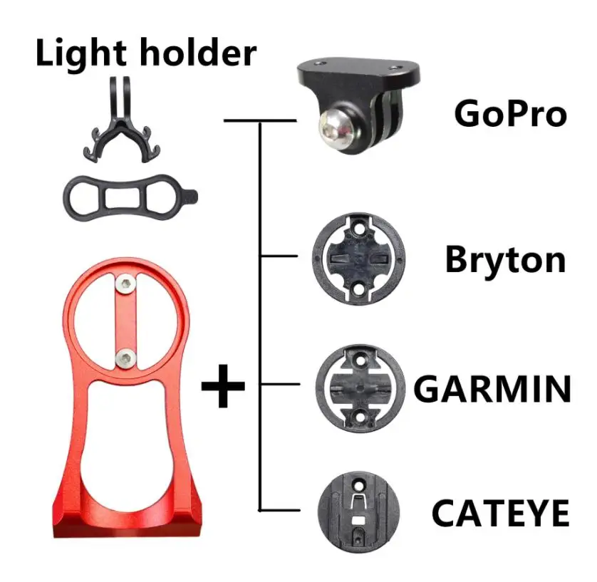 Велосипед Компьютер Камера держатель из передний велосипедный держатель от велосипед Гора аксессуары для Garmin Bryton GoPro iGPSSPORT использовать