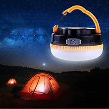 Outdoor Bright LED Camping Magnet Hurricane Lamp Rechargeable Lantern Ultra Bright 180 Lumens Emergency Light –M25