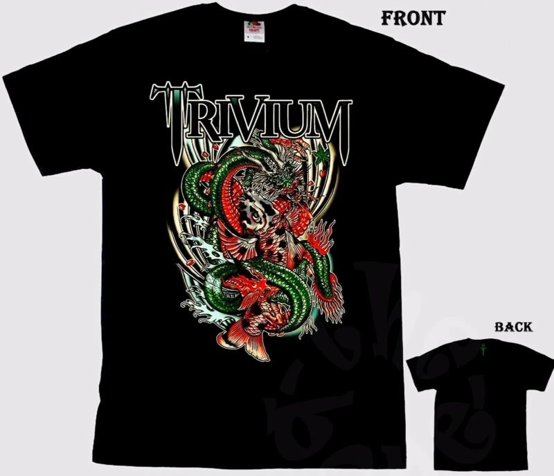 Trivium-американская хеви-метал группа T_shirt-sizesS для 6XL | Мужская одежда