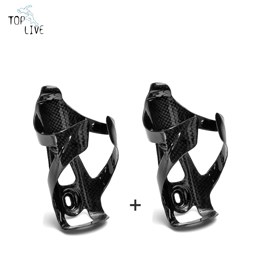 2pcs Full Carbon Bottle Cage Road Bike Bottle Cages Bicycle Bottle