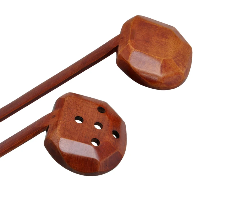 2Pcs Wooden Spoons Large Wood Spoon Set Japanese Style Ramen Soup Ladle Tablespoon Long Handled Kitchen Strainer Spoon Tableware (12)