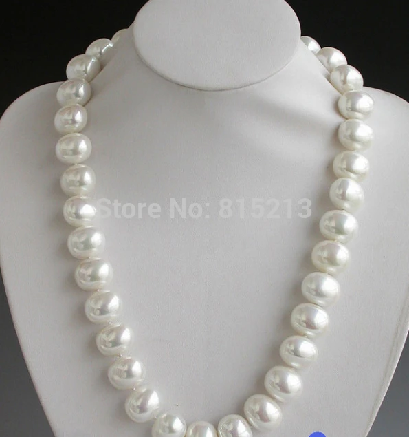 

ddh001508 WHITE EGG SOUTH SEA SHELL PEARL NECKLACE 28% Discount (A0326)