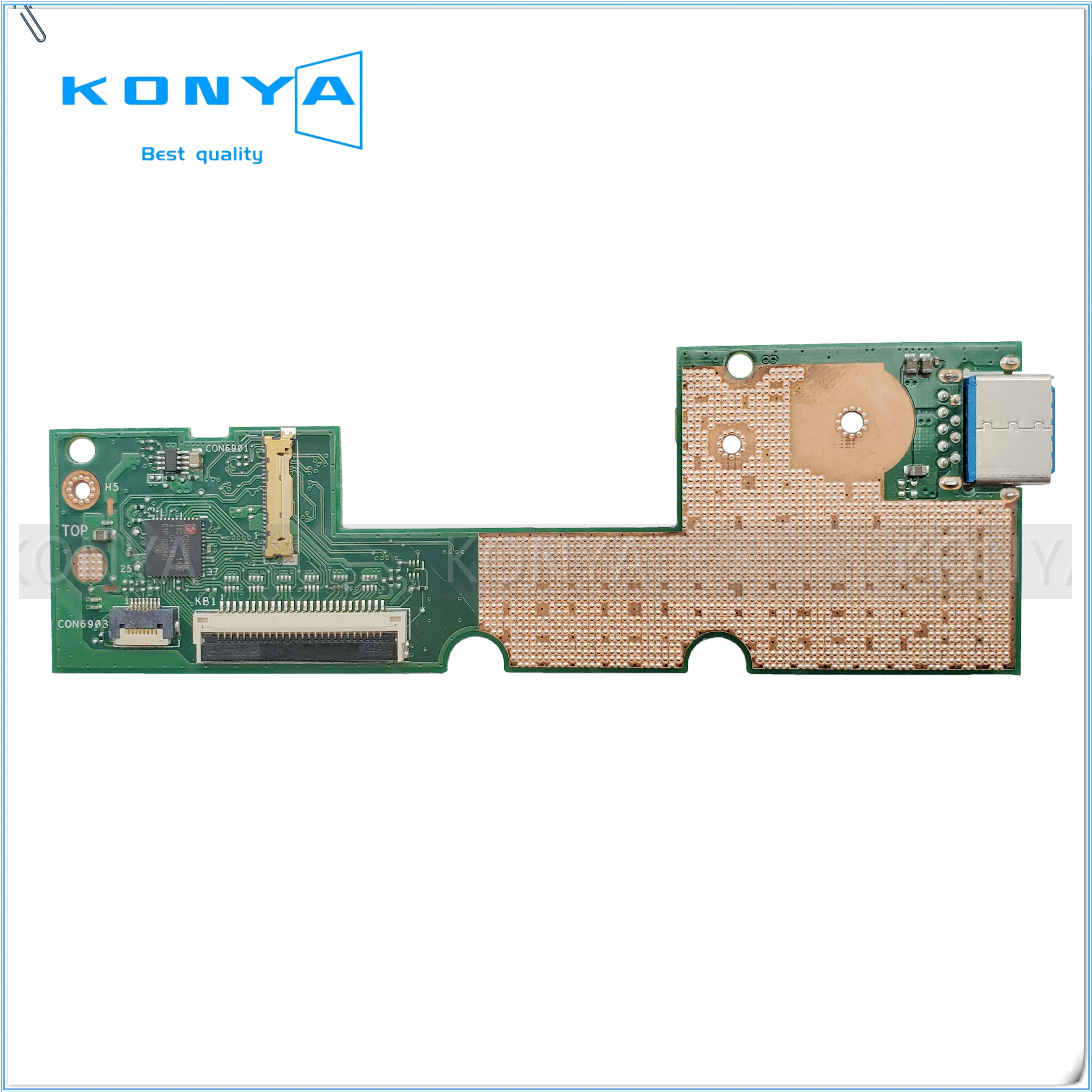 

T100TA DOCK_BOARD REV 2.2 For Asus T100T T100TA Laptop Motherboard IO Board USB Connector Port Board 60NB0450-DK1080-223