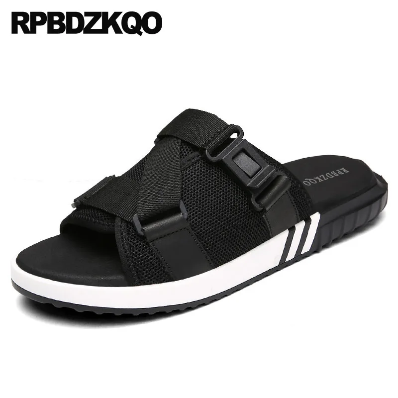 

Mesh Roman Slip On Nice Size 45 Outdoor Gladiator Large Famous Brand Native Shoes Casual Slides Designer 46 Plus Mens Slippers