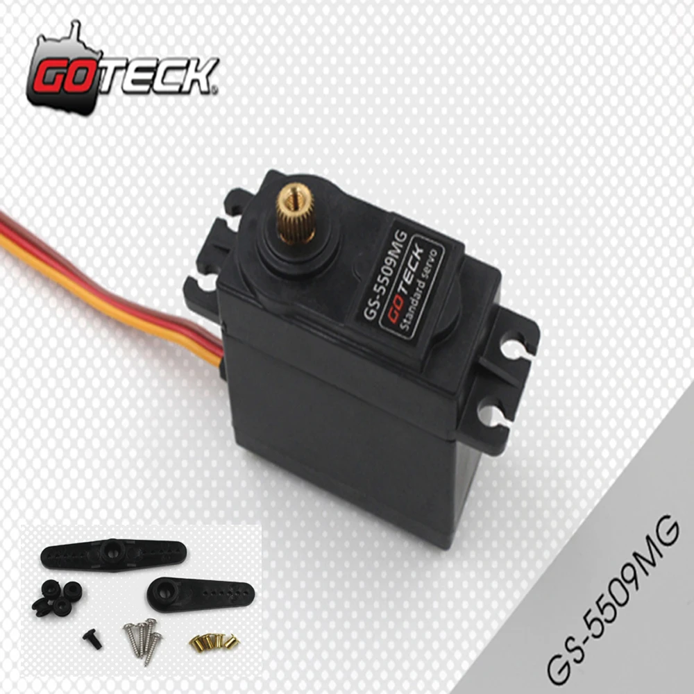 

GOTECK GS-5509MG 9kg High Torque Throttle Steering RC Servo Metal Gears