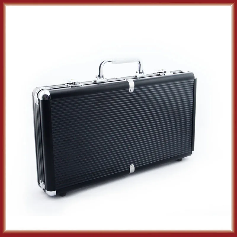 Quality aluminum chip cases chip case box chips poker 500 code