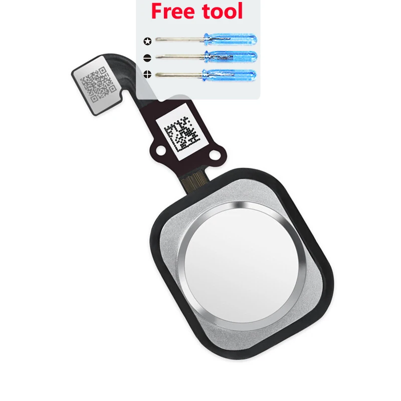 

Original Home Button Flex Cable For iPhone 6 6Plus Button Return Menu Keypad Fingerprint Touch Flex Button Repair Part