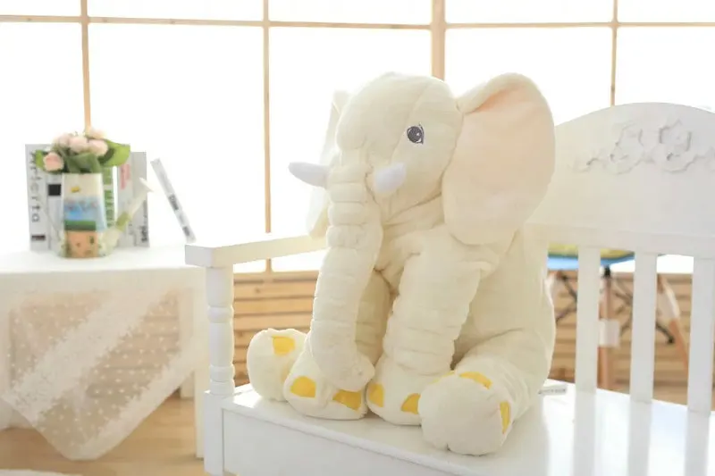 40 см/см 60 см Высота Большой плюшевый слон кукла игрушка Дети Спящая задняя подушка милый плюшевый слон ребенок сопровождать кукла