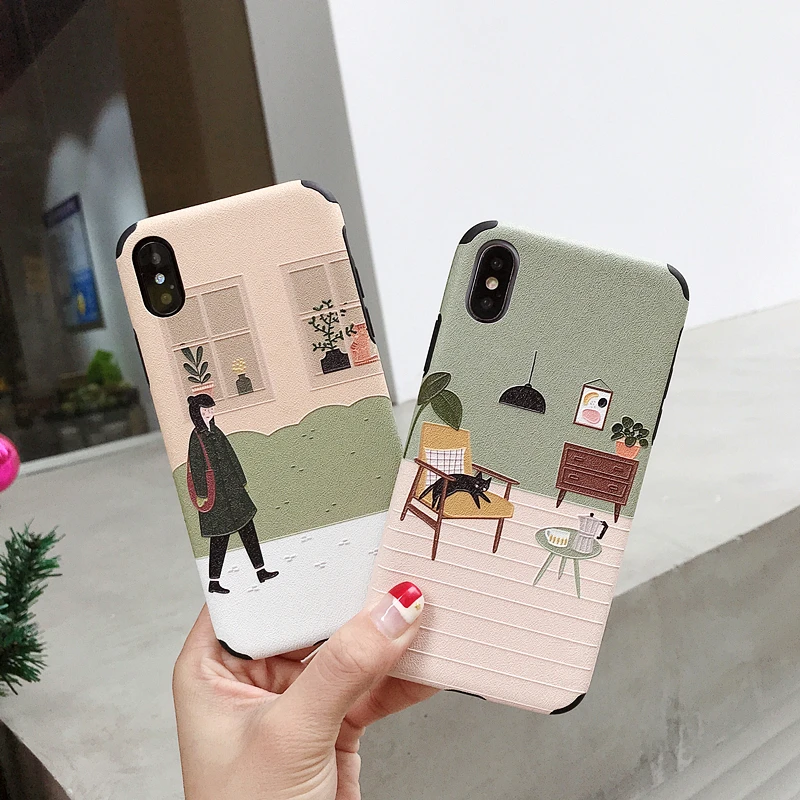 

Beily Literature Case for Huawei Mate 20 P30 P20 Pro Lite P10 Plus Honor 10 V10 8X Play Nova 4 2S 3 3i Cute Relief Silicone Case
