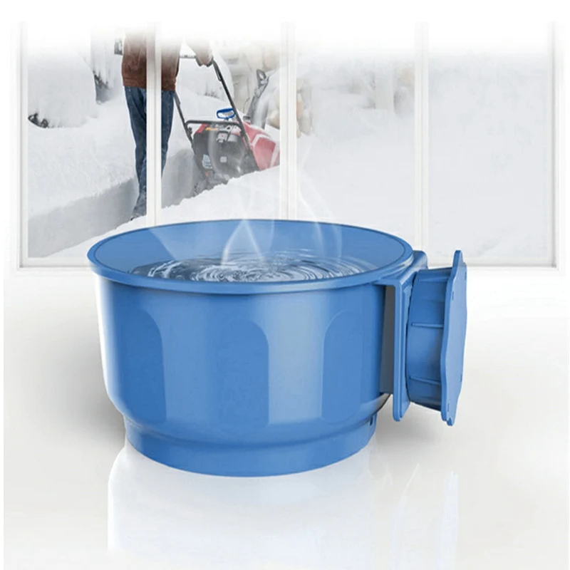 

USB Pet Dog Heated Water Bowl Safe Dog Cat Feed Cage Hanging Drinking Bowl Constant Temperature