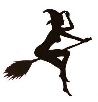 

Car decals witch lady motorcycle car decals vinyl waterproof outdoor stickers
