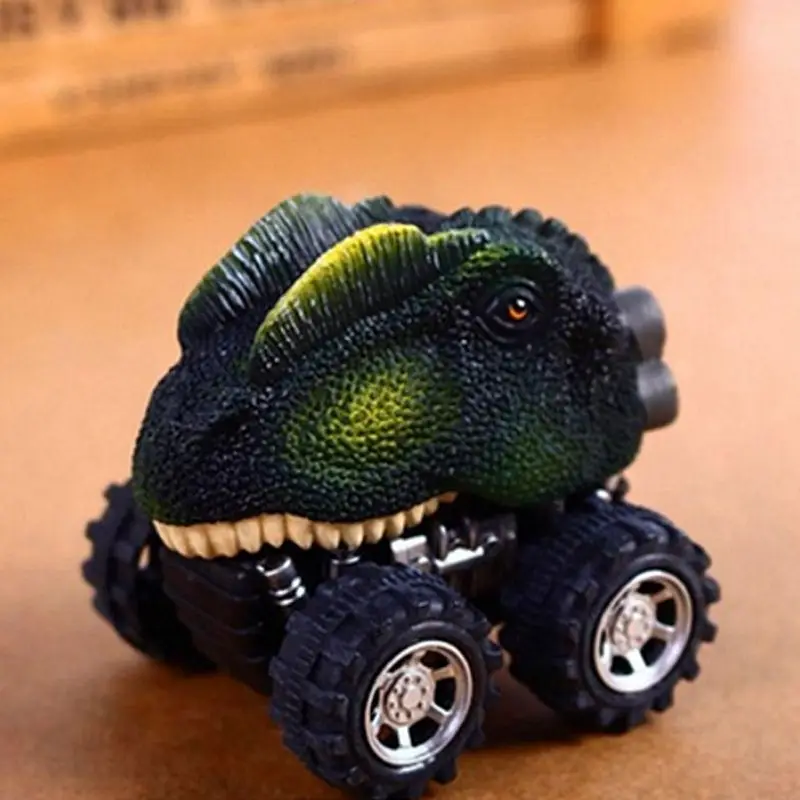 Детский подарок на день игрушечный динозавр модель Маленькая игрушечная машинка задняя часть автомобиля подарок дилофозавр