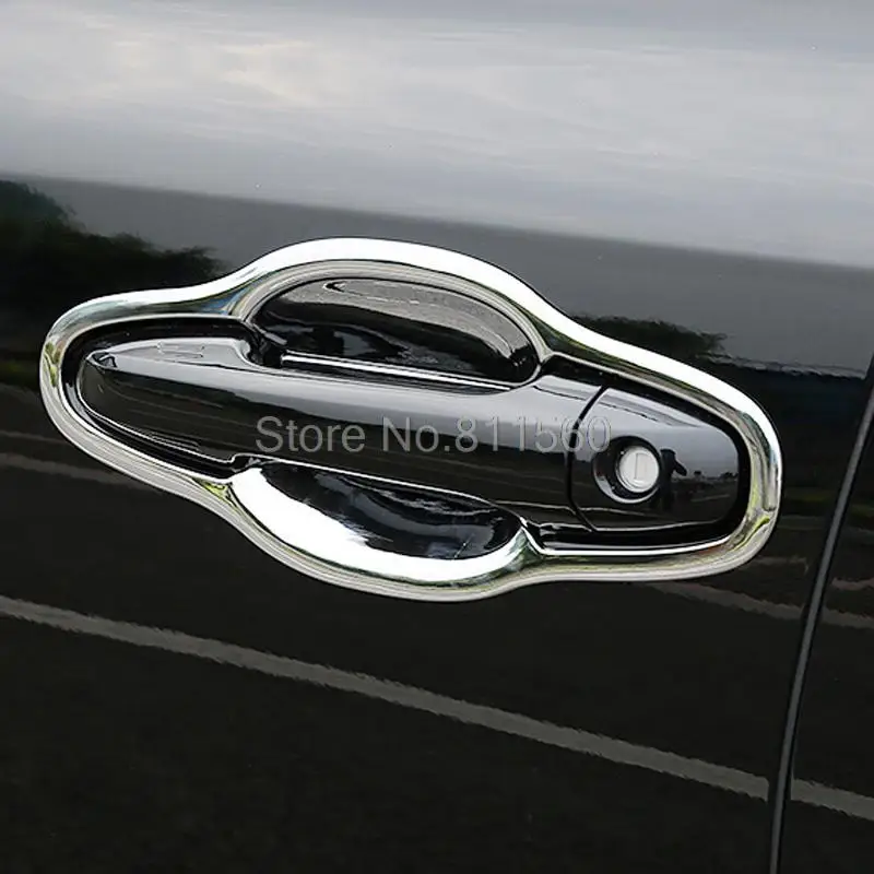 For Toyota Highlander 2015 ABS Side Door Handle Bowl Trim Car Door Trim