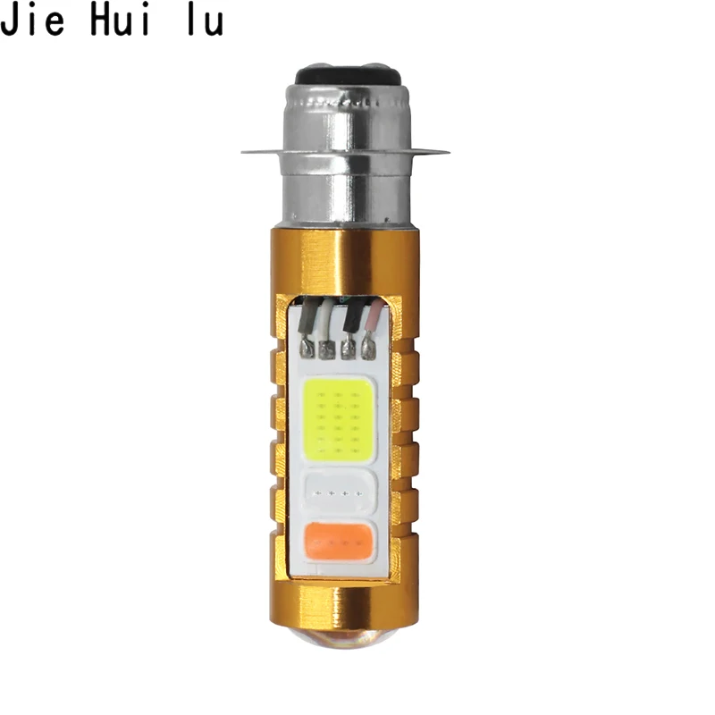 1 шт. 18 Вт COB светодиодный H6 H6M PX15D светильник для головы мотоцикла лампа DRL