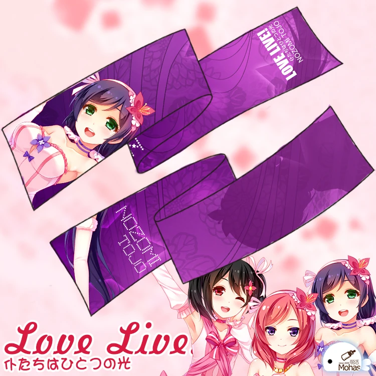 180*25 см аниме Love Live! Yazawa Nico Maki Toujo Nozomi милый мягкий зимний длинный шарф из