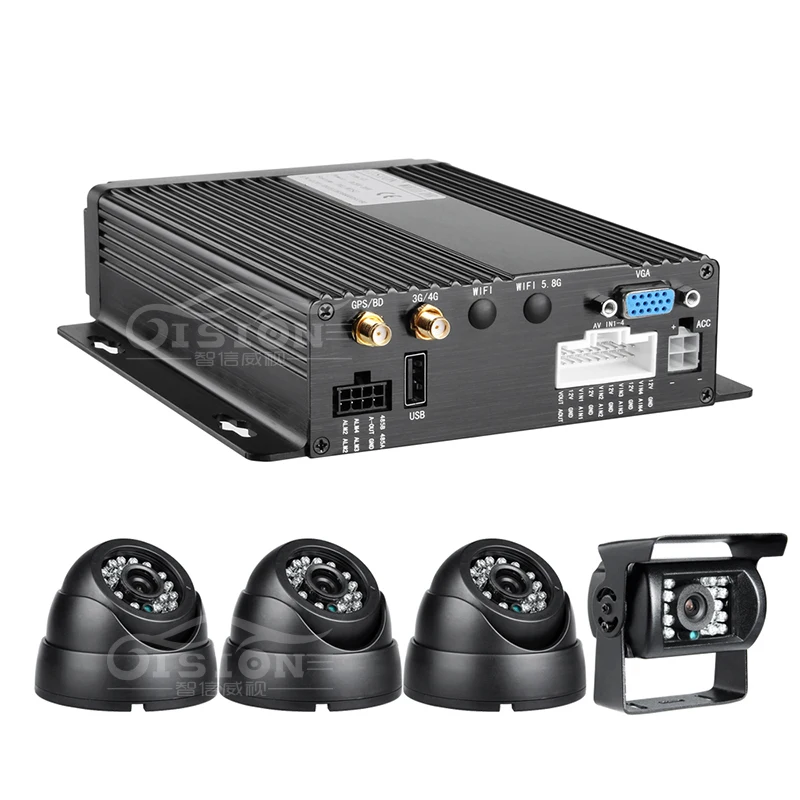 Система Linux 3G автобус/Turck AHD Мобильный Dvr 24H в реальном времени H.264 видео