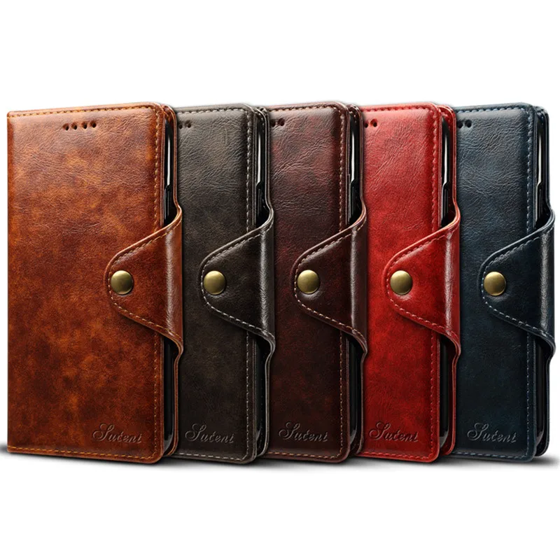 

Mutifunctional Leather Flip Phone Case for Iphone 7 8 Plus and X