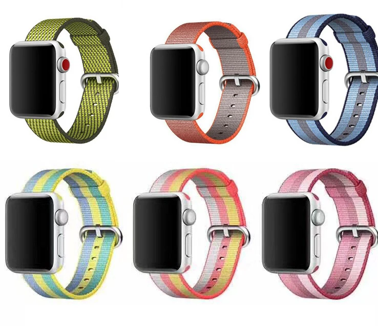 

Series 4/3/2/1 1:1 Wristband belt sport loop For Apple Watch nylon band straps 42mm 38mm 40mm 44mm ,belt For iwatch bracelet