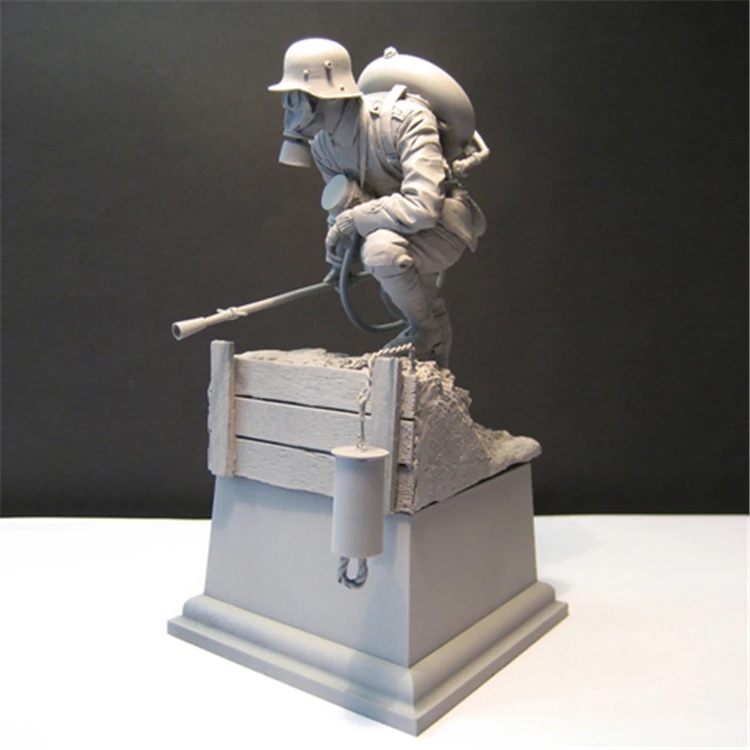 Comandante sem Pintura e Desmontado Escala Resina Figura Kit Ww2 16127d 1 - 16 10 High Quality Brinquedos e hobbies