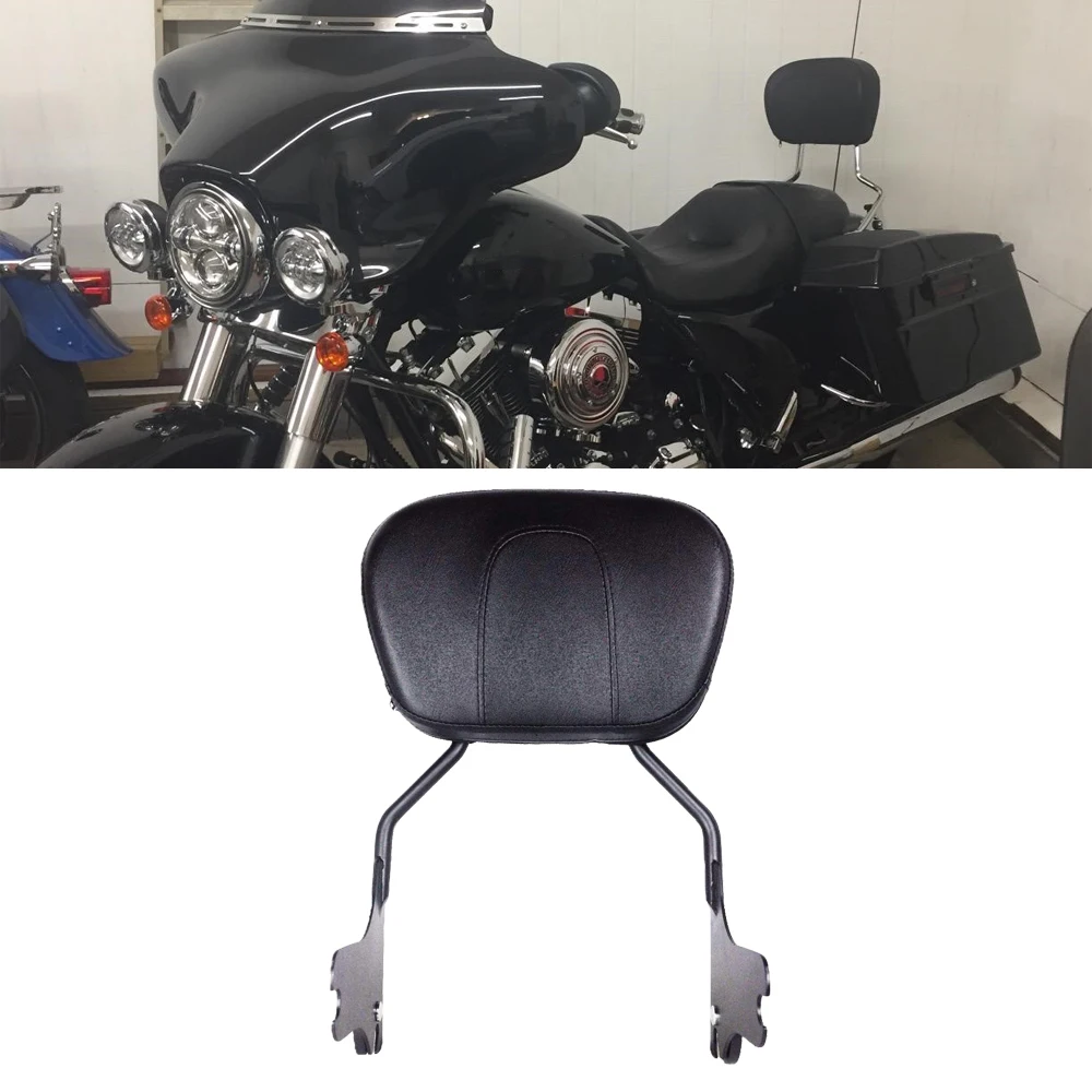 Passenger Sissy Bar Backrest For Harley Davidson Touring Road King Street Glide Electra Glide Road Glide 1997-2008 Passenger Sissy Bar Backrest For Harley Davidson Touring Road King Street Glide Electra Glide Road Glide 1997-2008