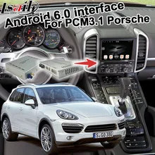 Android 6,0 GPS навигационная коробка для Porsche Cayenne PCM 3,1 опционально Carplay google play youtube waze google карта видео интерфейс