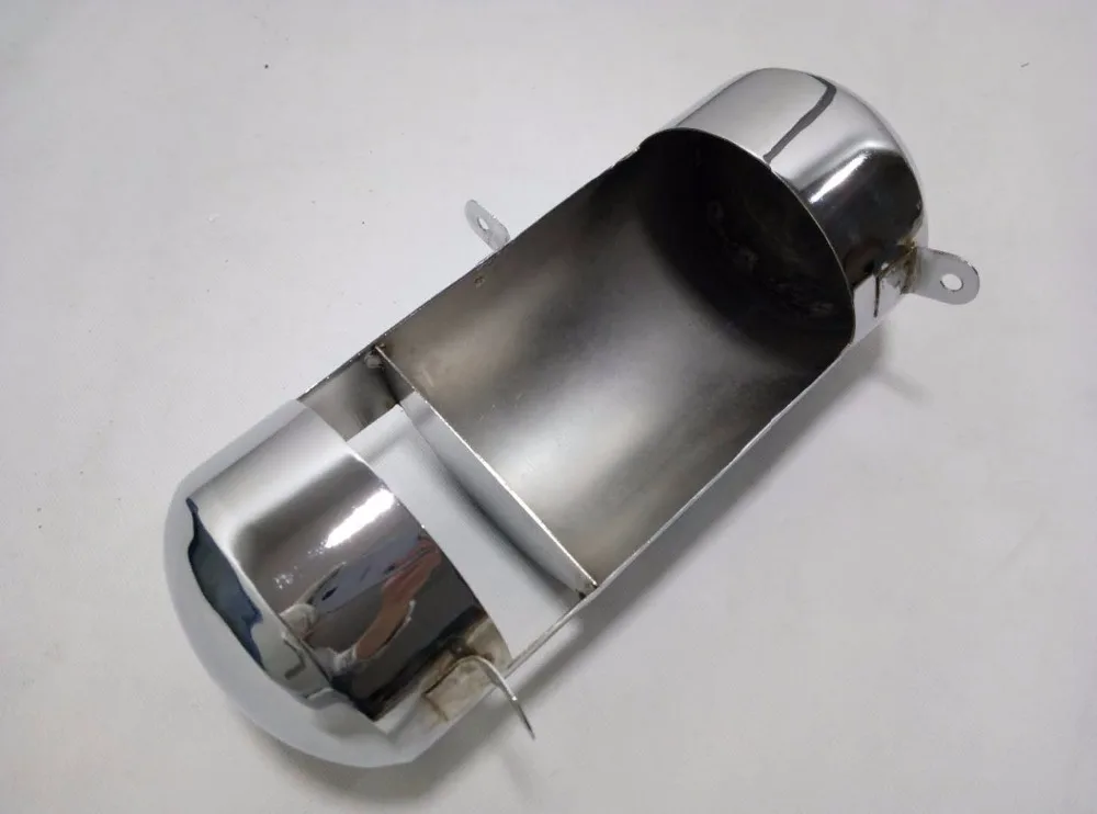 

Steed VLX400/600 Cables Lines Chrome Motorcycle Battery Box