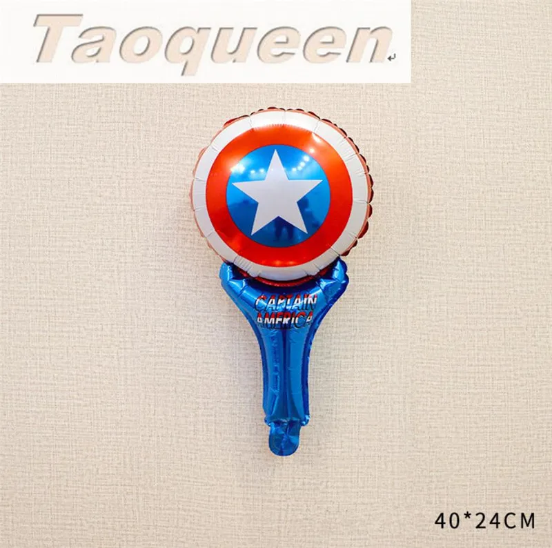 Воздушные шары из фольги «мстители», «супергерой», «гелий», «Капитан Америка», «Супермен», для мальчиков, товары для дня рождения, мультяшная шляпа - Цвет: 13