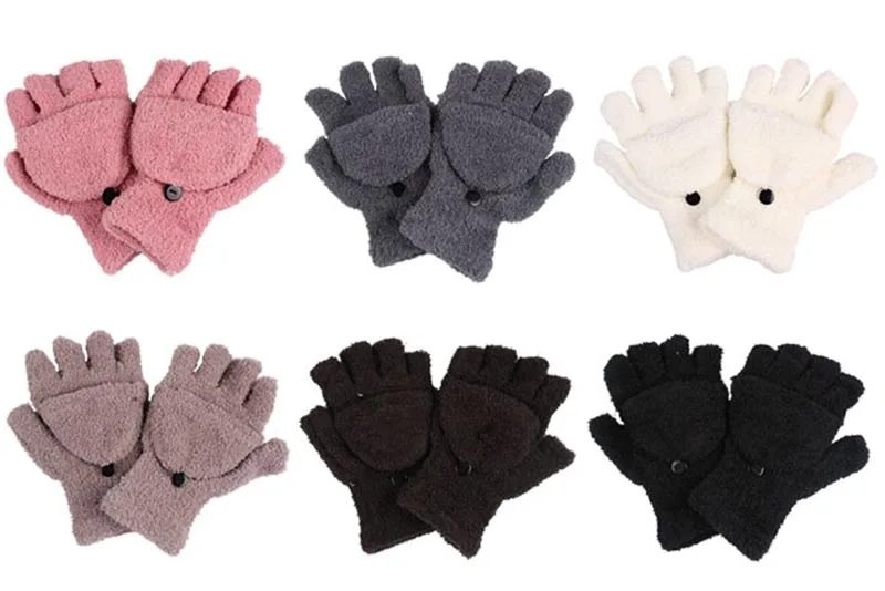 1 pair Hot Sale Fashion Women Fingerless Winter Fall Hand Wrist Warmer Winter Gloves clothing accessories 6 Colors