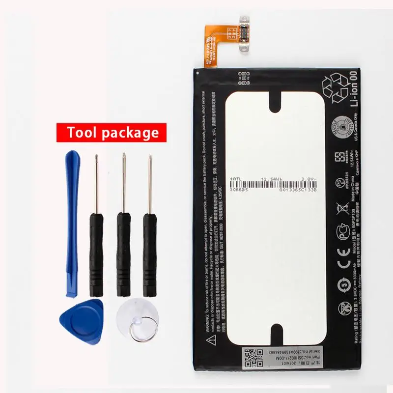 Оригинальный аккумулятор высокой емкости BOP3P100 для HTC ONE MAX T6 809D 803s m8809 8160 8088 8060 8090 3300