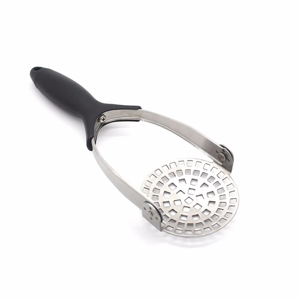 Kitchen Tool Stainless Steel Folding Potato Masher Hand Held Potato