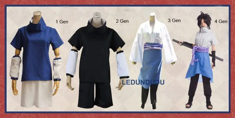 Shippuden Uchiha Sasuke 4 Gen (4)_