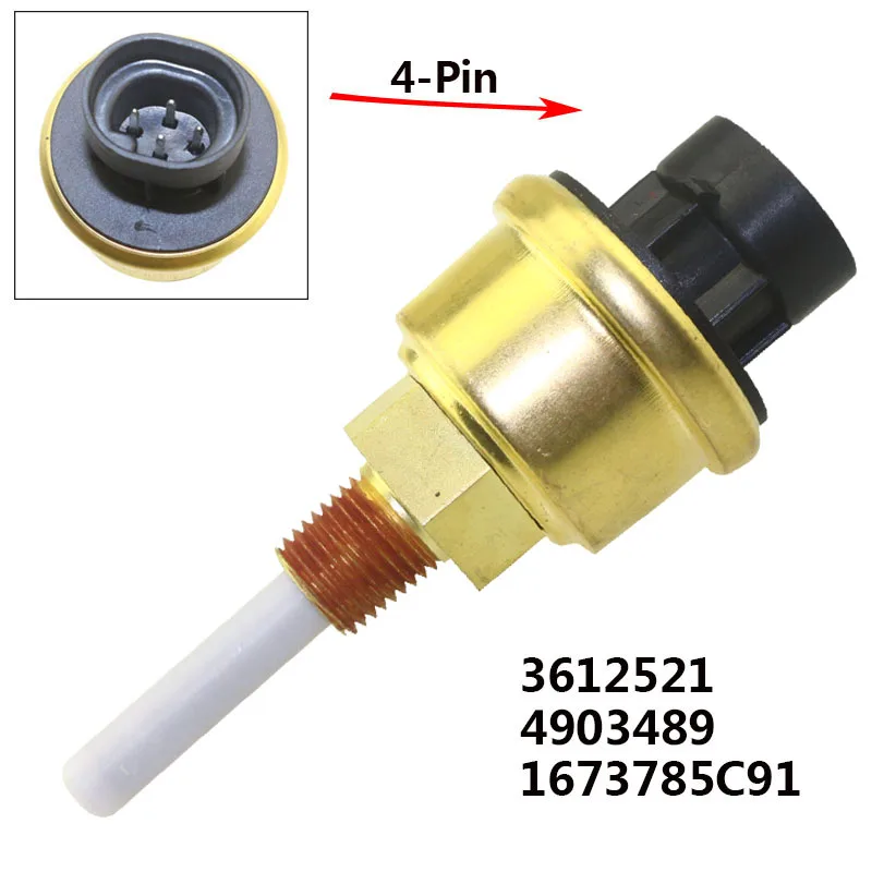US 44 OFF 4903489 Starting Signal Coolant Fluid Level Sensor Cooling System Switch For CUMMINS L10 M11 ISM N14 ISX PAI 3612521 1673785C91 In