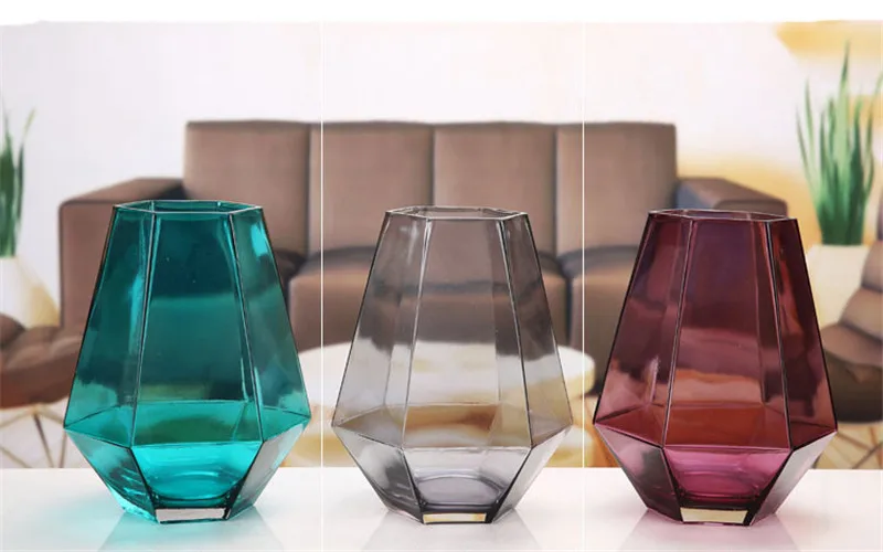 flower vase glass vase decoration home adorn vase04
