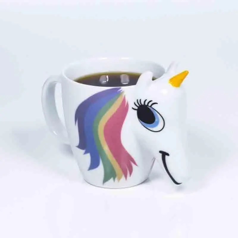 Ceramic Color Changing Unicorn Mug