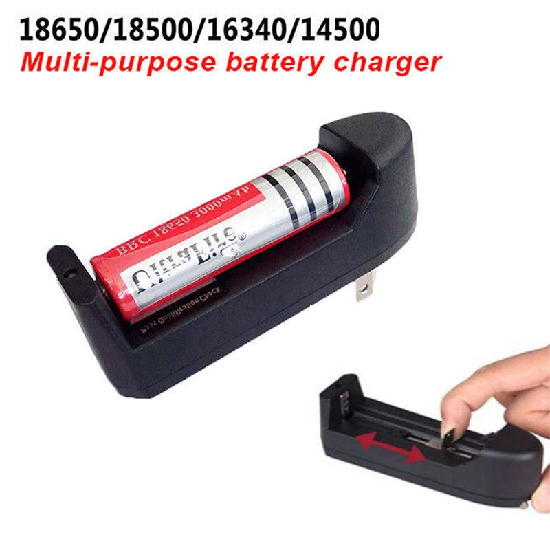 Multi-purpose Smart Battery Charger For 18650/18500/16340/14500 Battery Rechargeable Portable Quick Charging Slot US EU Plug Multi-purpose Smart Battery Charger For 18650/18500/16340/14500 Battery Rechargeable Portable Quick Charging Slot US EU Plug