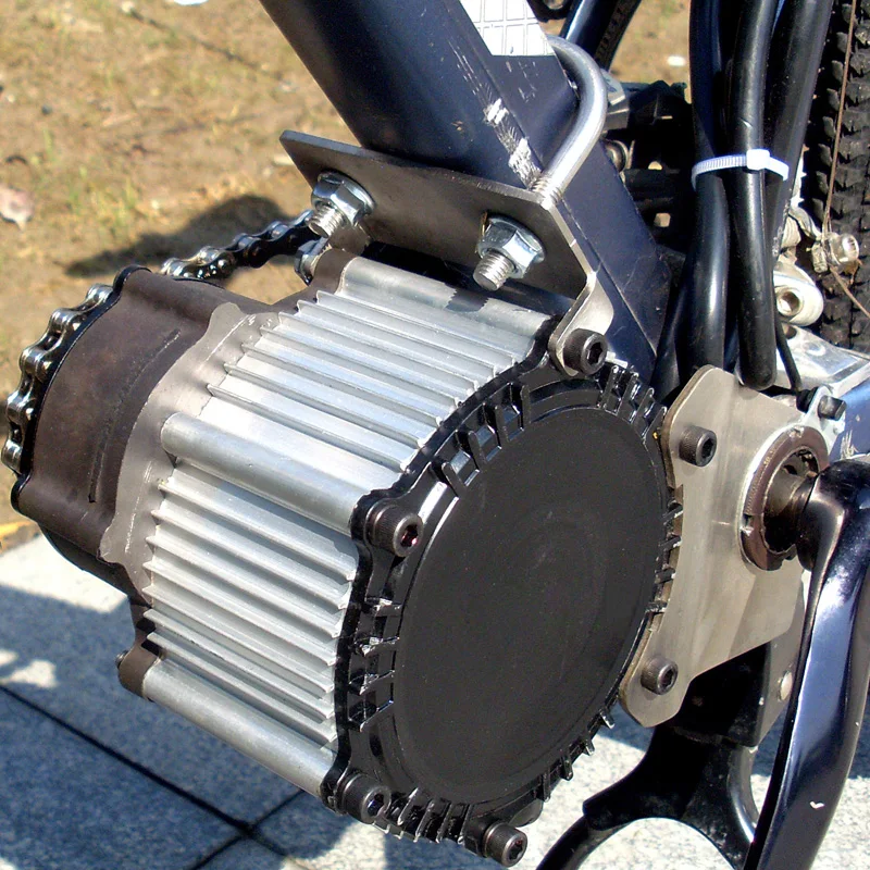 YALU 48V 450/600W BLDC "сделай сам" горный велосипед третьей передачи Промежуточного Вала пластина с бесщеточным двигателем, фара для электровелосипеда в ближний приводной двигатель комплект