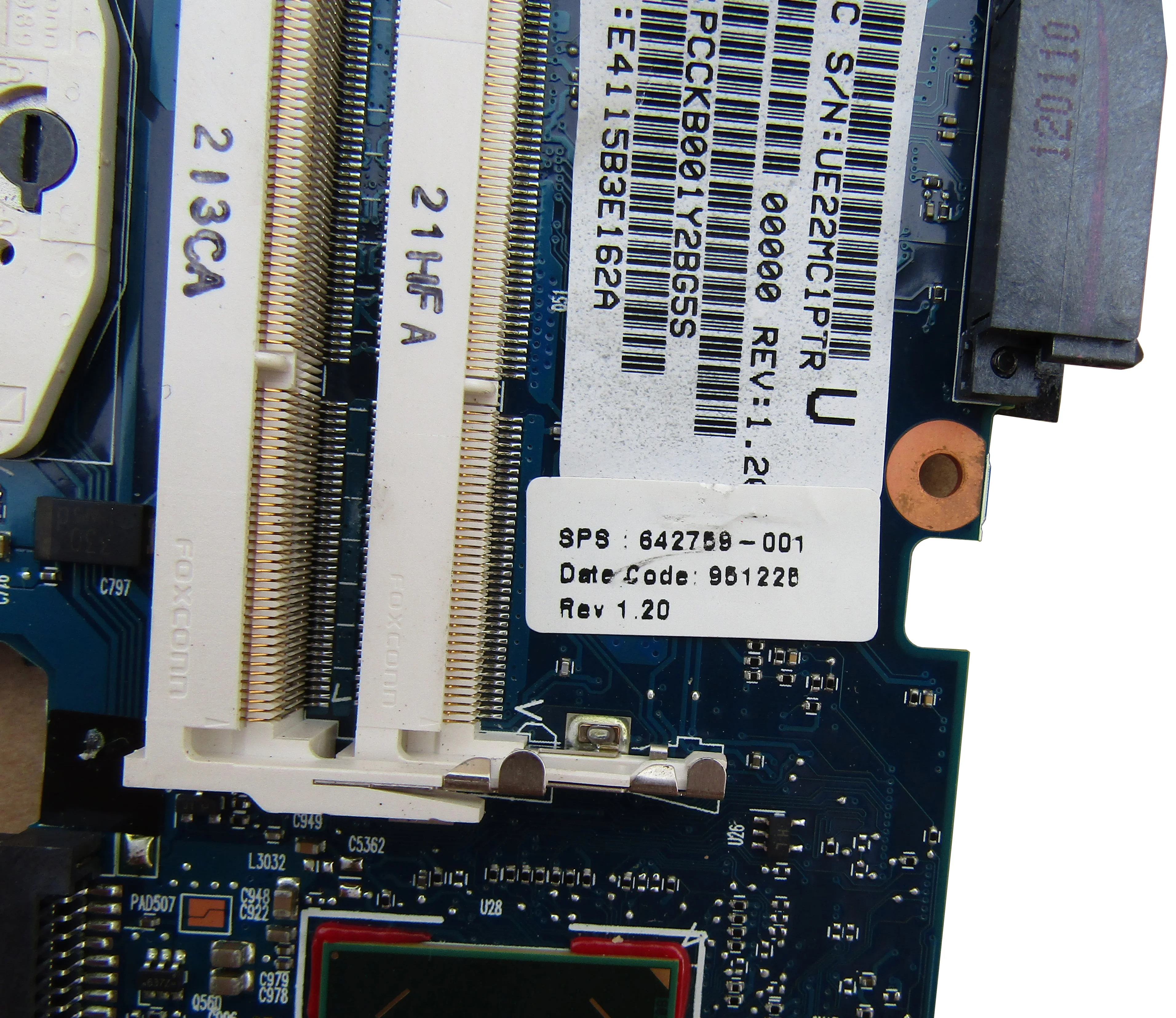642759 001 для ноутбука HP EliteBook 8460p материнская плата 8460P чипсета Intel QM67 100% полностью