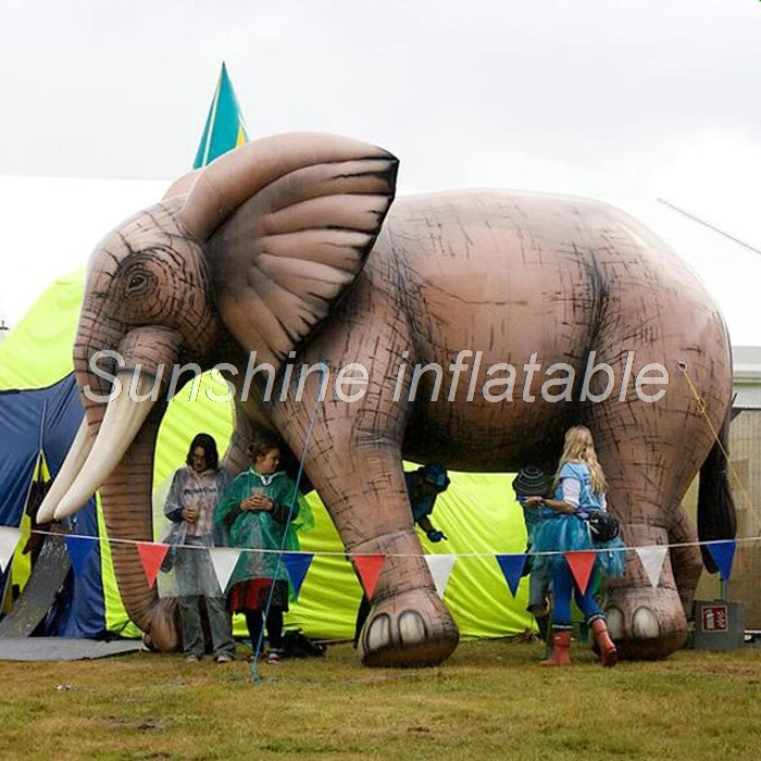 Новое прибытие Южная Африка стиль гигантский надувной слон для рекламы