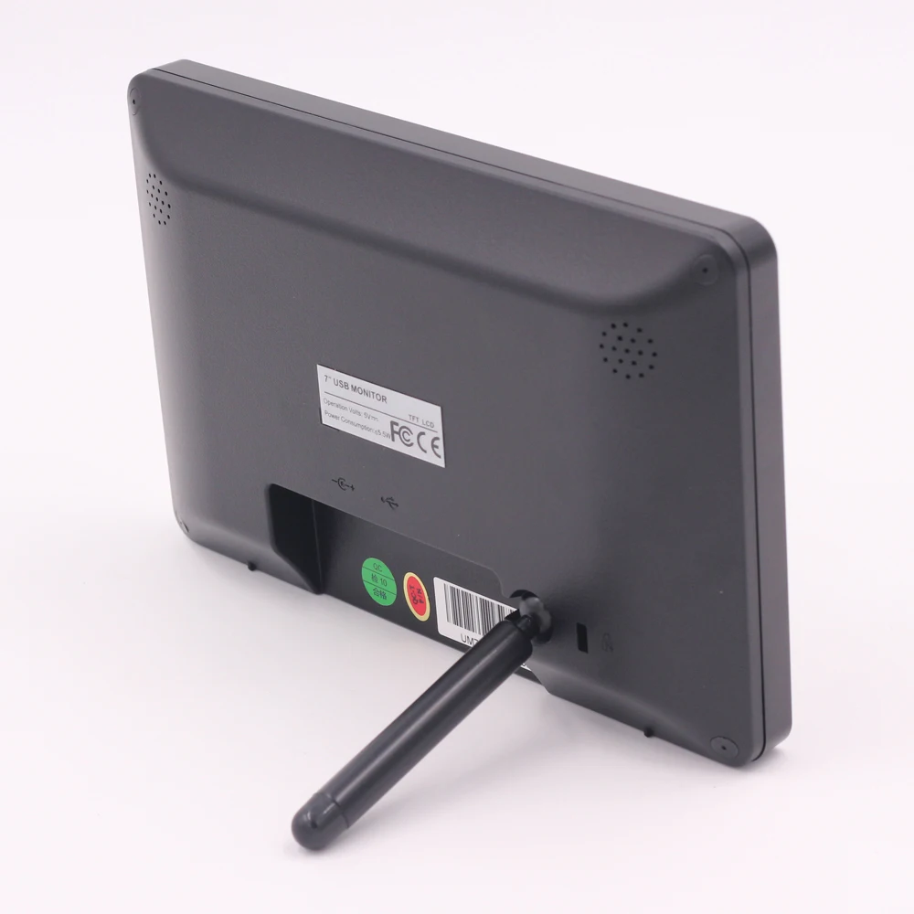 Lilliput UM-72/C/T 7 inch TFT LED USB Touch Screen Monitor Built-in Speakers, NOT VGA input just USB Input Monitor Displayer