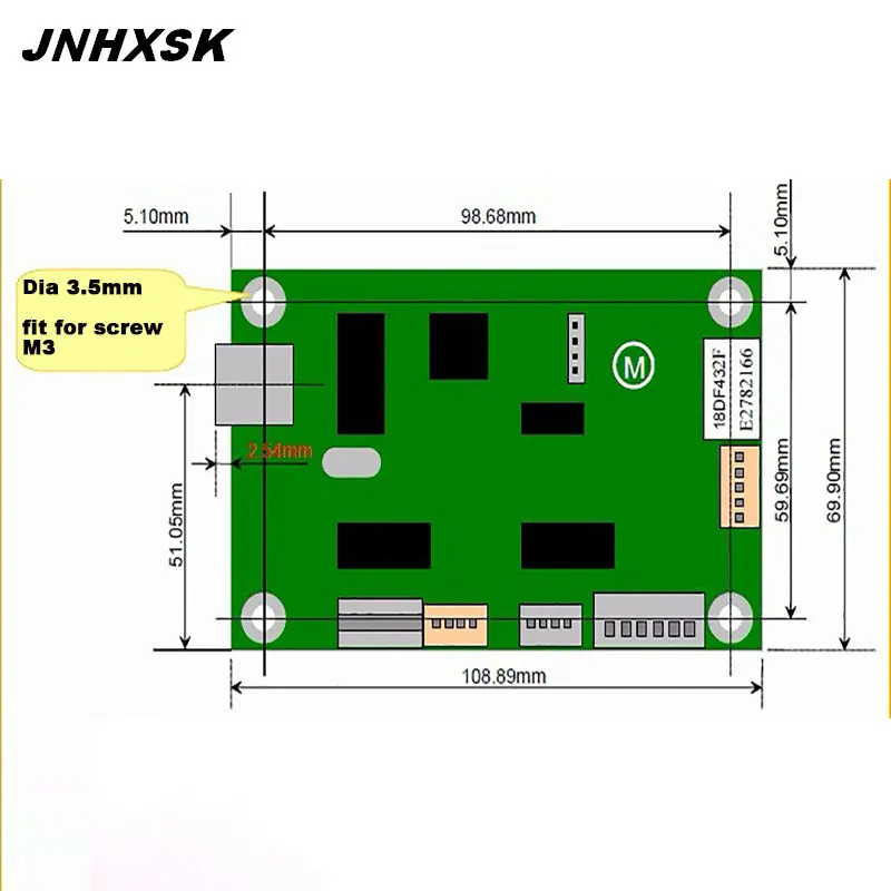 JNHXSK Corellaser для лазерного гравера LIHUIYU M2 Nano laser control ler материнская плата+ панель управления+ usb-ключ B+ Coreldraw