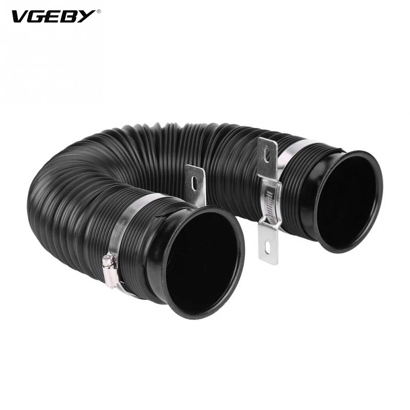 76mm 3inch Universal Car Cold Air Intake Inlet Pipe Flexible Duct Tube