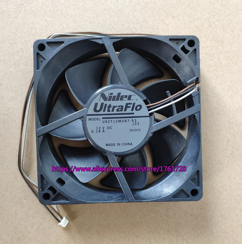 

Brand new and original 9cm EB-460/460i/465i projector cooling fan U92T12MGB7-53 12V 0.18A 3wires~