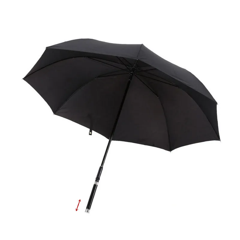DLYLDQH, брендовый, модный, с длинной ручкой, мужской автоматический зонт, ветрозащитный, бизнес, меч, воин, Самозащита, солнечный, креативный зонтик