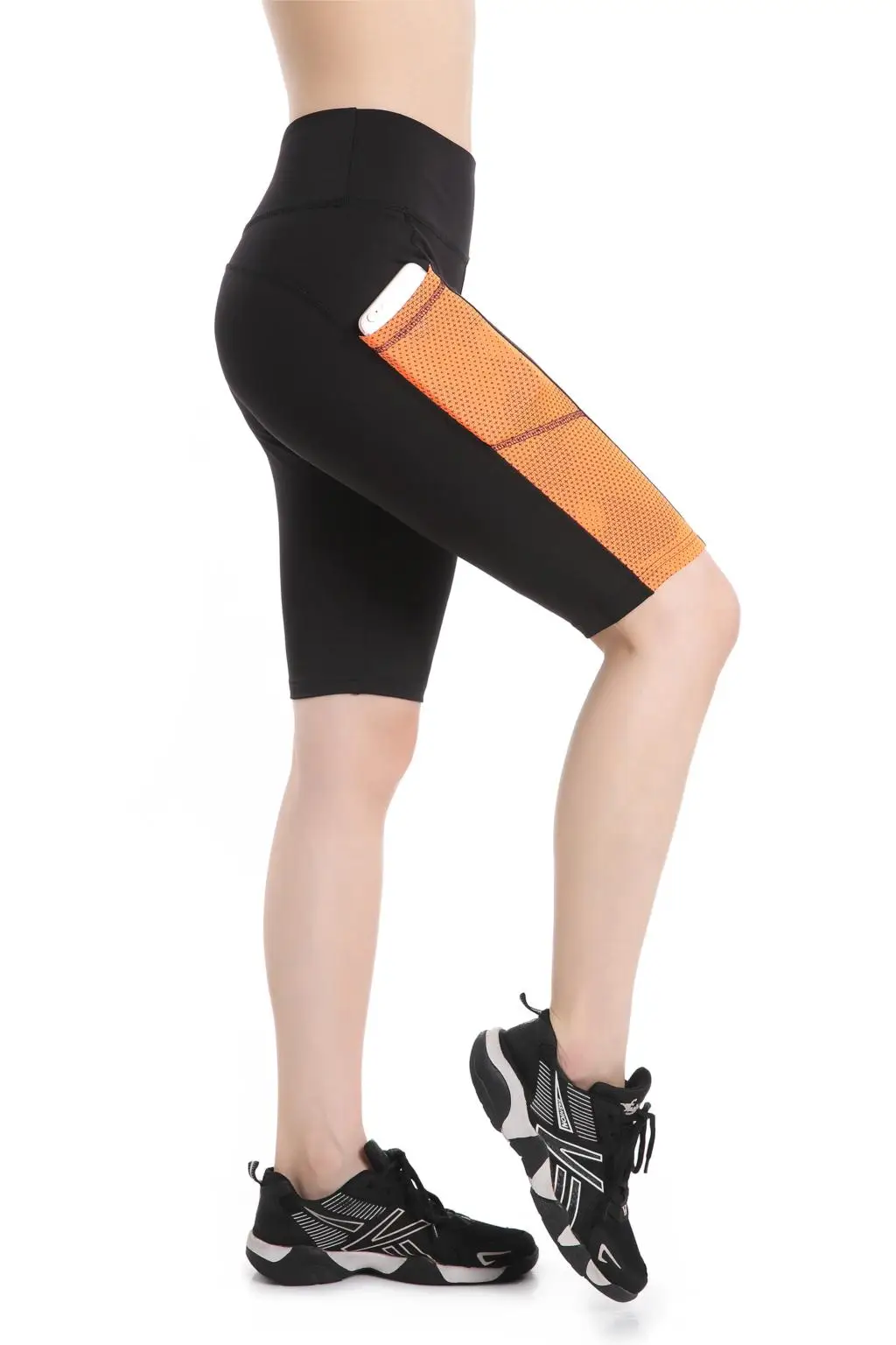 Женские эластичные спортивные шорты для занятий йогой, для тренировок и бега, EAST HONG