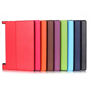 

Ultra Slim Folio Leather Stand Tablet Case Cover For Lenovo Yoga Tab 3 Plus 10.1 YT-X703/Tab 3 Pro YT3-X90L/F 10.1"