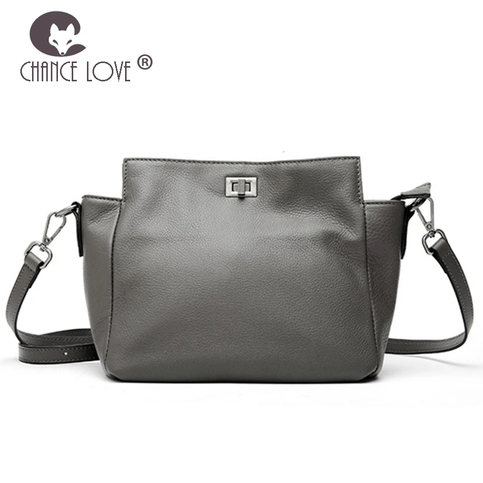

Chance Love 2018 New single shoulder bag diagonal Genuine leather handbag fashion lock bag ladies trend women's handbags
