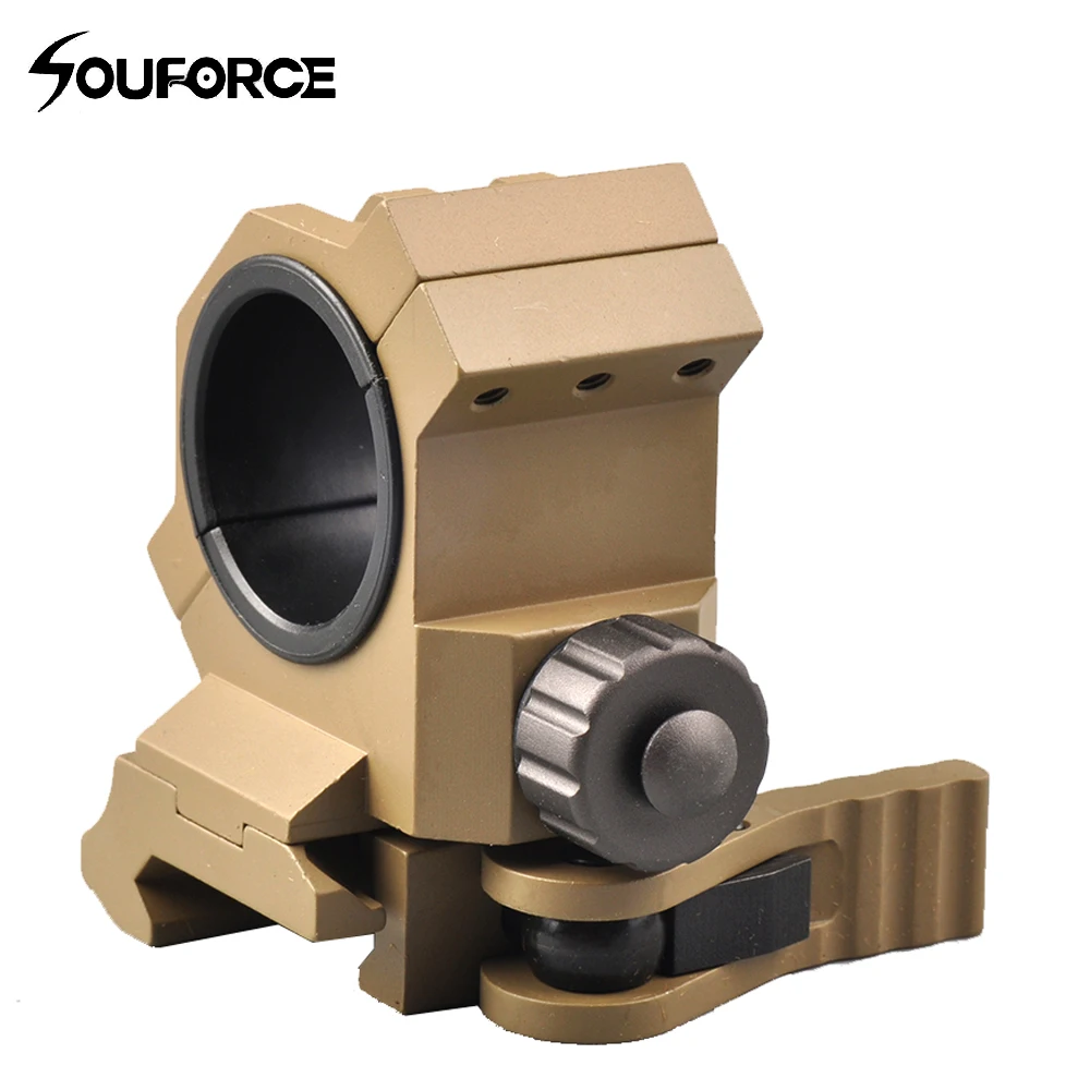 

QD Quick Lock O-Ring Scope Mount 25.4/30mm 20mm Rail with 3 Screws Fit Weaver/Scope/RIS Rail for Rifle Laser Flashlight Hunting