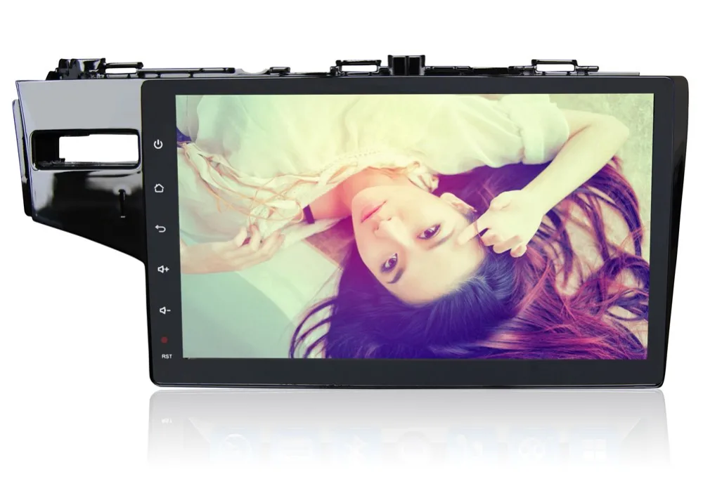 Sale 9" HD 1024*600 Android 6.0 Car DVD Radio GPS Stereo Navigation Player for Honda Fit 2014 2015 2016 GPS Radio 4 Core 4G Wifi 0